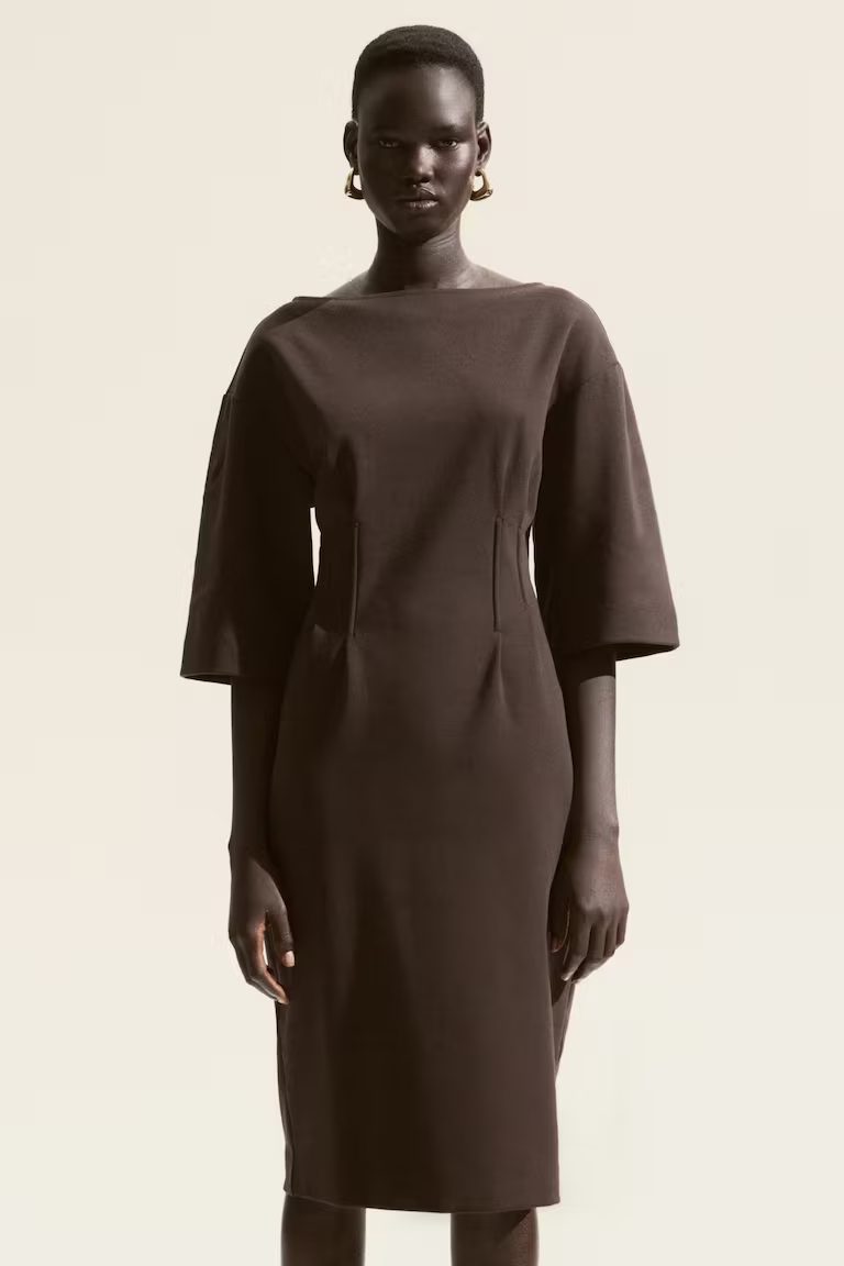 Waist-Defined T-Shirt Dress